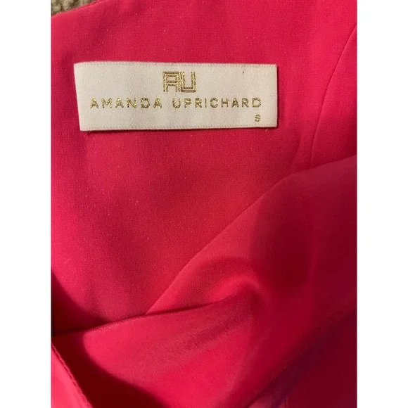 Amanda Uprichard Pink Striped Dress - Picture 8 of 12